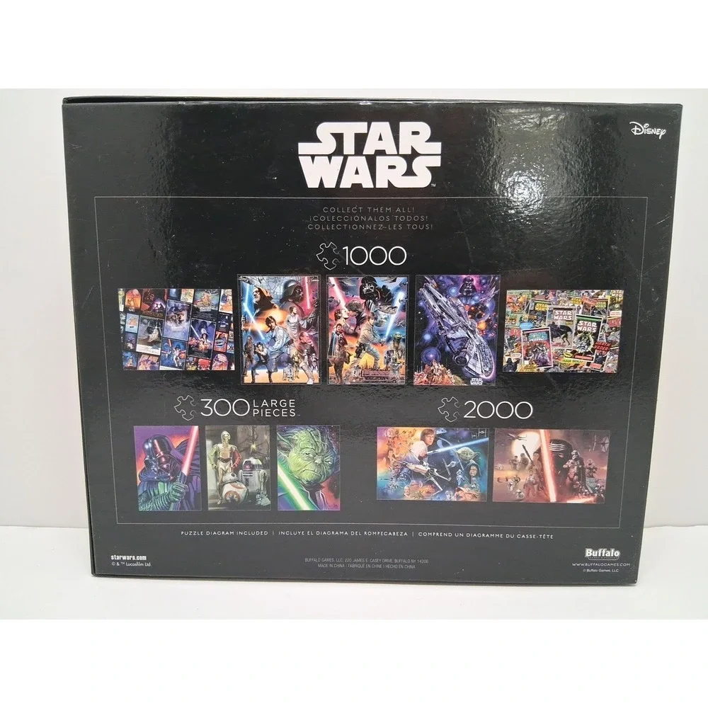Buffalo Games 4-in-1 Star Wars Multipack Puzzle Collector's Edition Pieces